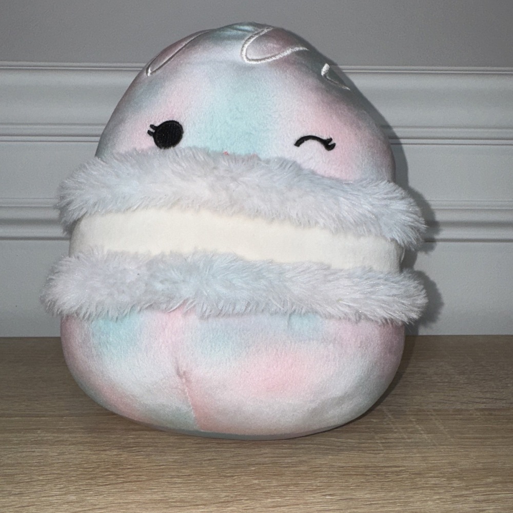 Squishmallows 2022 Food‎ Squad 10" Lizma the Macaron Plush Doll Toy NWOT